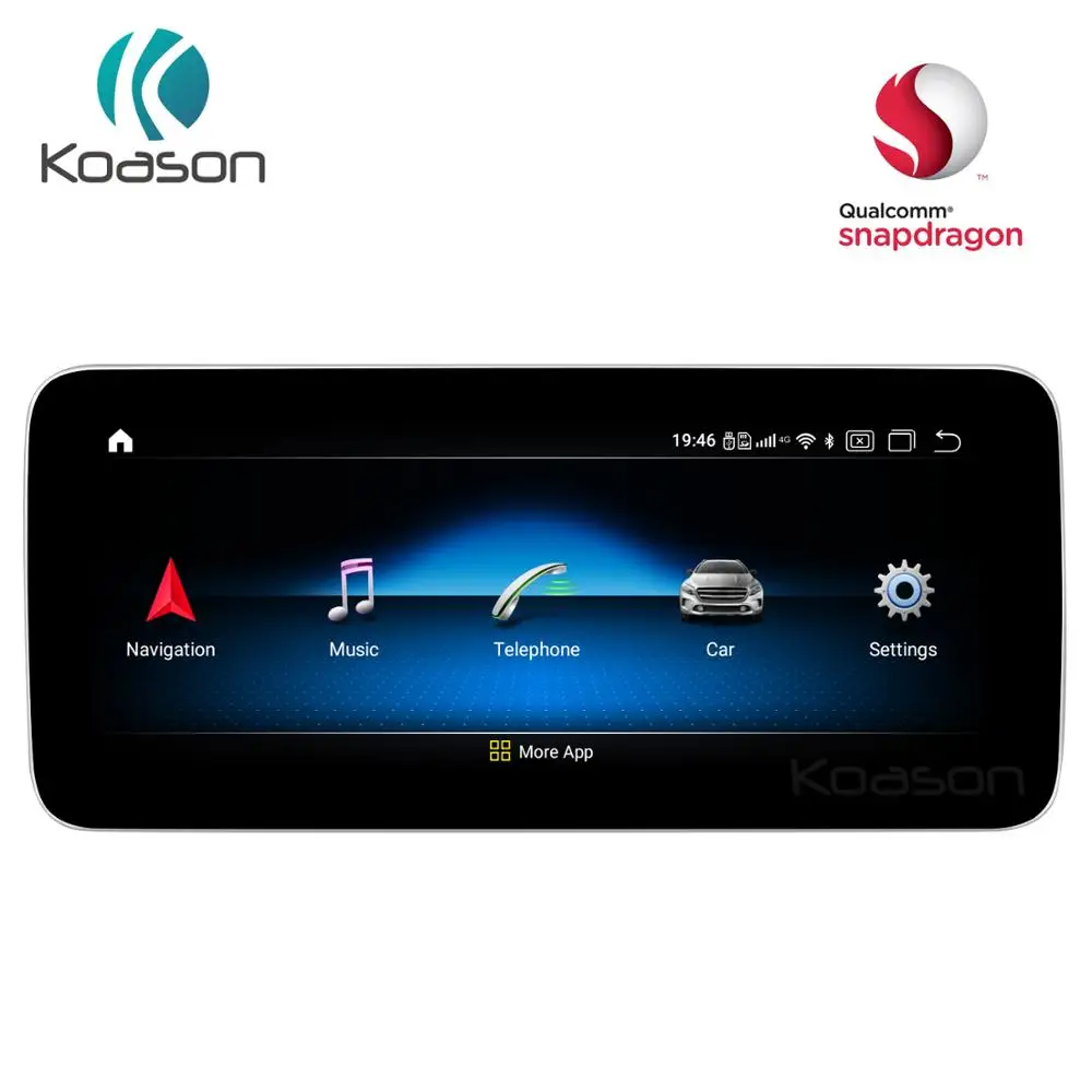 

Android 9.0 Qualcomm10.25 inch Screen Monitor Car GPS Navigation for Mercedes Benz C GLC V 2015 - 18 Vehicle Multimedia Player