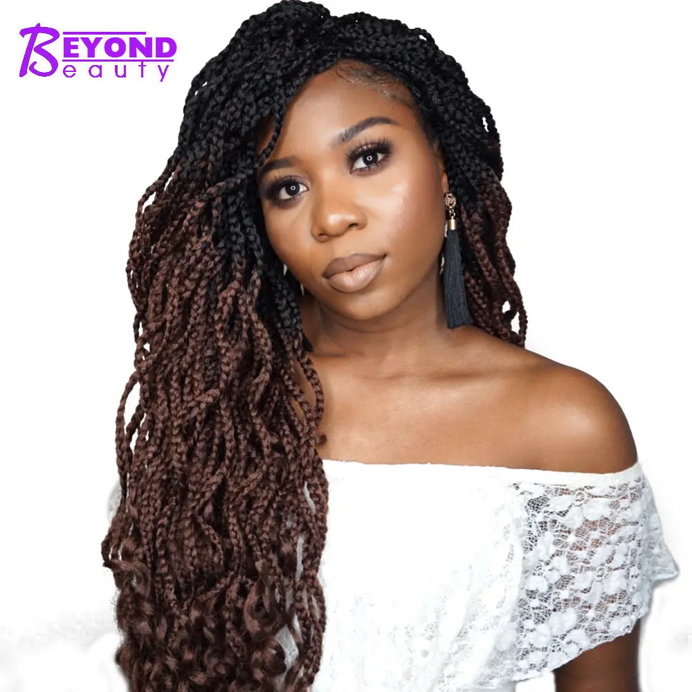 Накладные волосы Beyond Beauty Омбре средние косички синтетические оптом|bulk hair|bulk hair