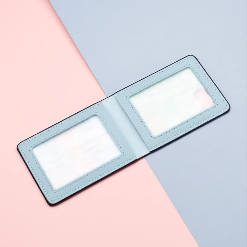 Passport Holder Ultra-Thin Leather Cover for Driver License Car Documents