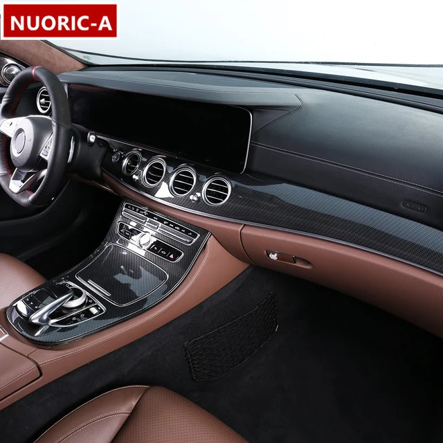 メルセデス・ベンツ Eクラス シフトパネル カーボン調パネル 車内