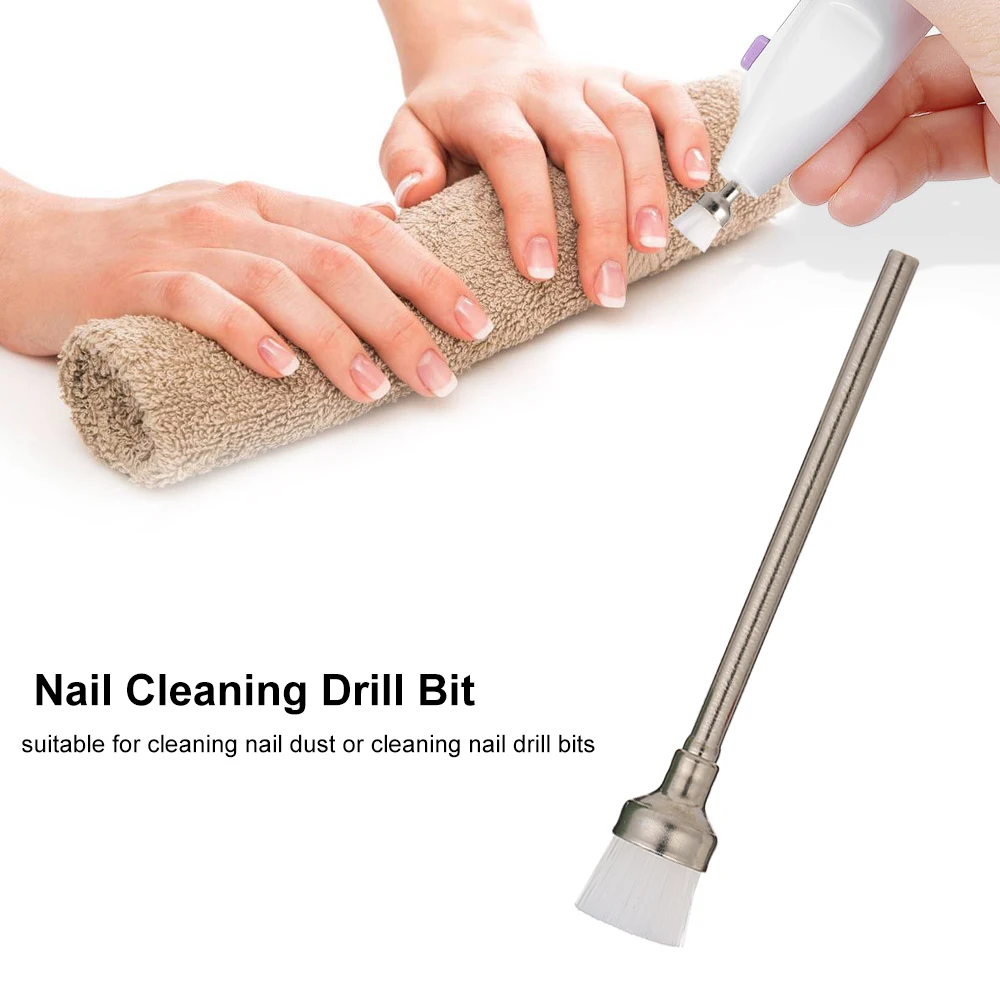 New 7pcs Nail Drill Bits Set for Pedicure& Manicure Replacement Drill Bits Heads for Electric Nail Drill Handpiece Nail Art