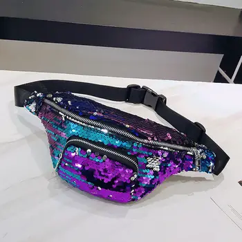 

Local stock Women's Black Waist Fanny Pack PU Leather Casual Belt Waist Bag Chest Tote Purse