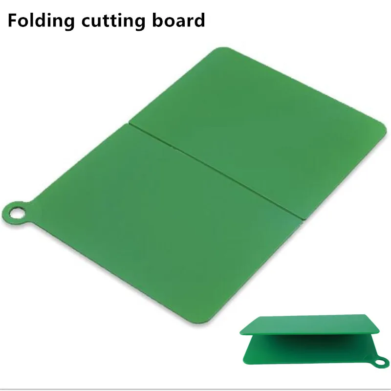 Useful Plastic Chopping Blocks Non Slip Chopping Board Folding Cutting