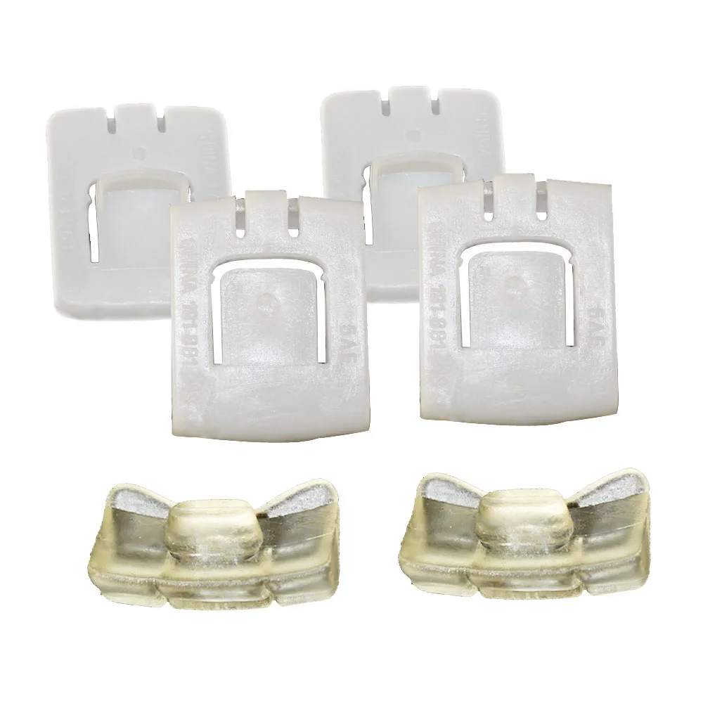 

6Pcs Seat Rail Runner Clip Slider Guide Piece 435881203A 171881213B 191881213 For Audi Volkswagen Seat Car Plastic Fastener Clip