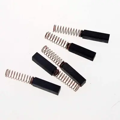 10pcs 15x4x4mm Carbon Brushes For DC Device Motor Power Tool Grinder Polisher
