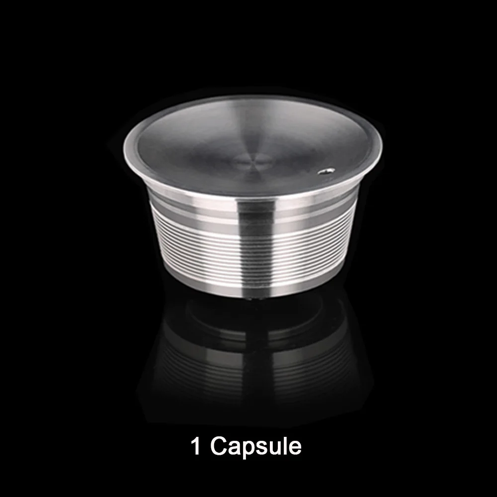 1 PCS Capsule Stainless Steel Dolce Gusto Refillable Coffee Capsule Tamper Filter Baskets Reusable Dripper Kitchen Accessories Christmas Gift - Цвет: 1 PCS Capsule