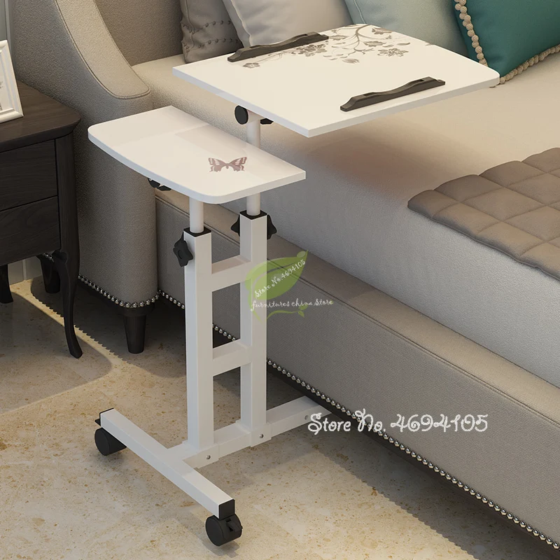 Регулируемый компьютерный стол домашний для ноутбука простой современный