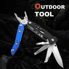 Pliers Wire Cutter Stripper Cutting Plier Multifunctional Tool Camping Survival Folding Multitool Knife Screwdriver Kit Bits outdoor multifunction knife pliers multitool multifunctional tool combination pliers multitool survival multifunctional plier