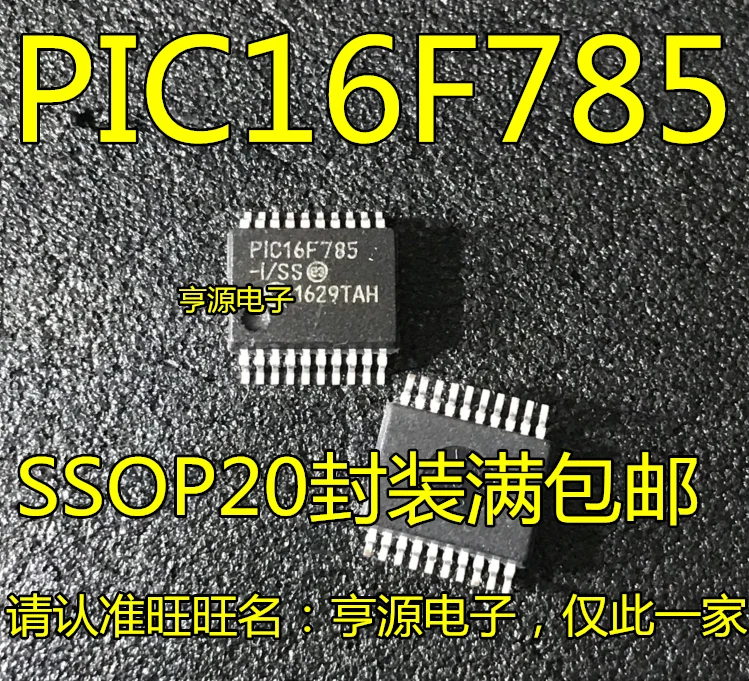 5 шт./лот PIC16F785 PIC16F785-I/SS SSOP20