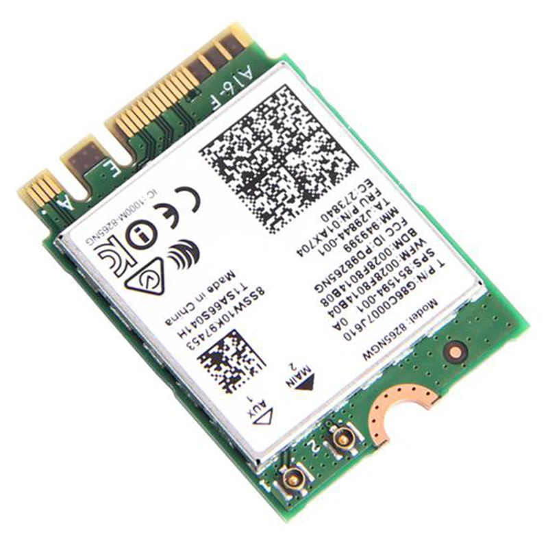 Двухдиапазонный 2,4G/5 ГГц wifi беспроводной Bluetooth для Intel 8265NGW беспроводной-AC 8265 NGFF 802.11Ac 867 Мбит/с 2X2 MU-MIMO wifi BT 4,2 карта(нет