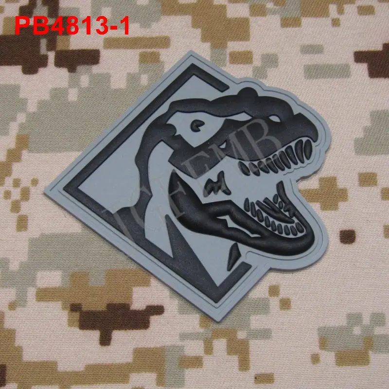 T-Rex T Rex king динозавры Трицератопс боевой патчи Тактический ПВХ патч военные значки боевые патчи