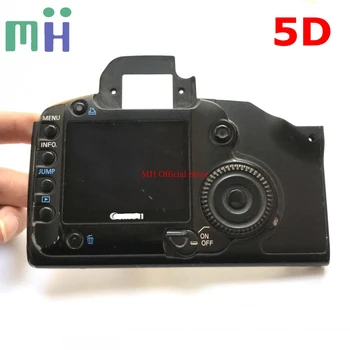 

Second-hand For Canon 5D Back Cover Rear Case Shell with LCD Screen Display Button Flex Cable Camera Replacement Spare Part