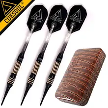 Cuesoul профессиональный электронный мягкий наконечник Darts18g электронный дартс с хороший случай