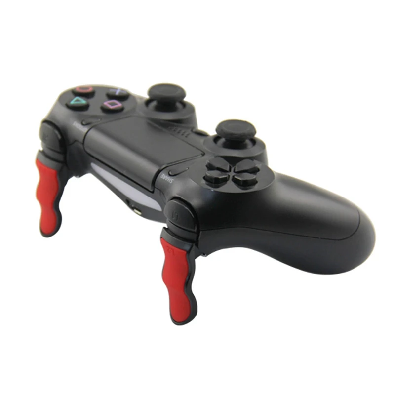 Пластиковые резиновые изогнутые кнопки триггера L2 R2 для PlayStation 4 PS4 Dualshock Game Controller