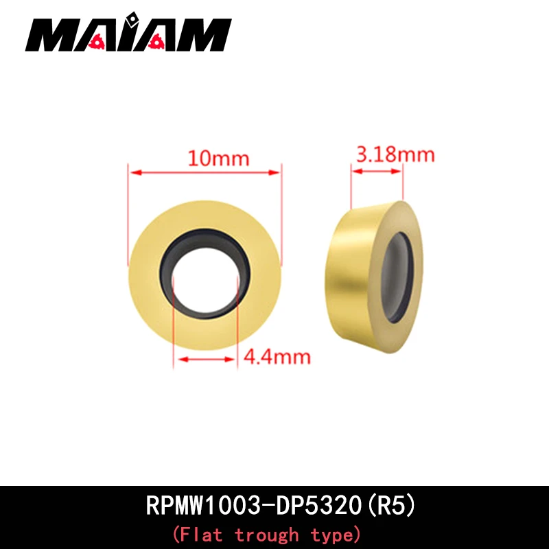 RPMT RPMW 원형 밀링 공구 RPMT1204 MO RPMW1003 cnc 선반 공구, 선반 emr 공구 로드, HRC40 ° 내의 모든 강철 부품 용