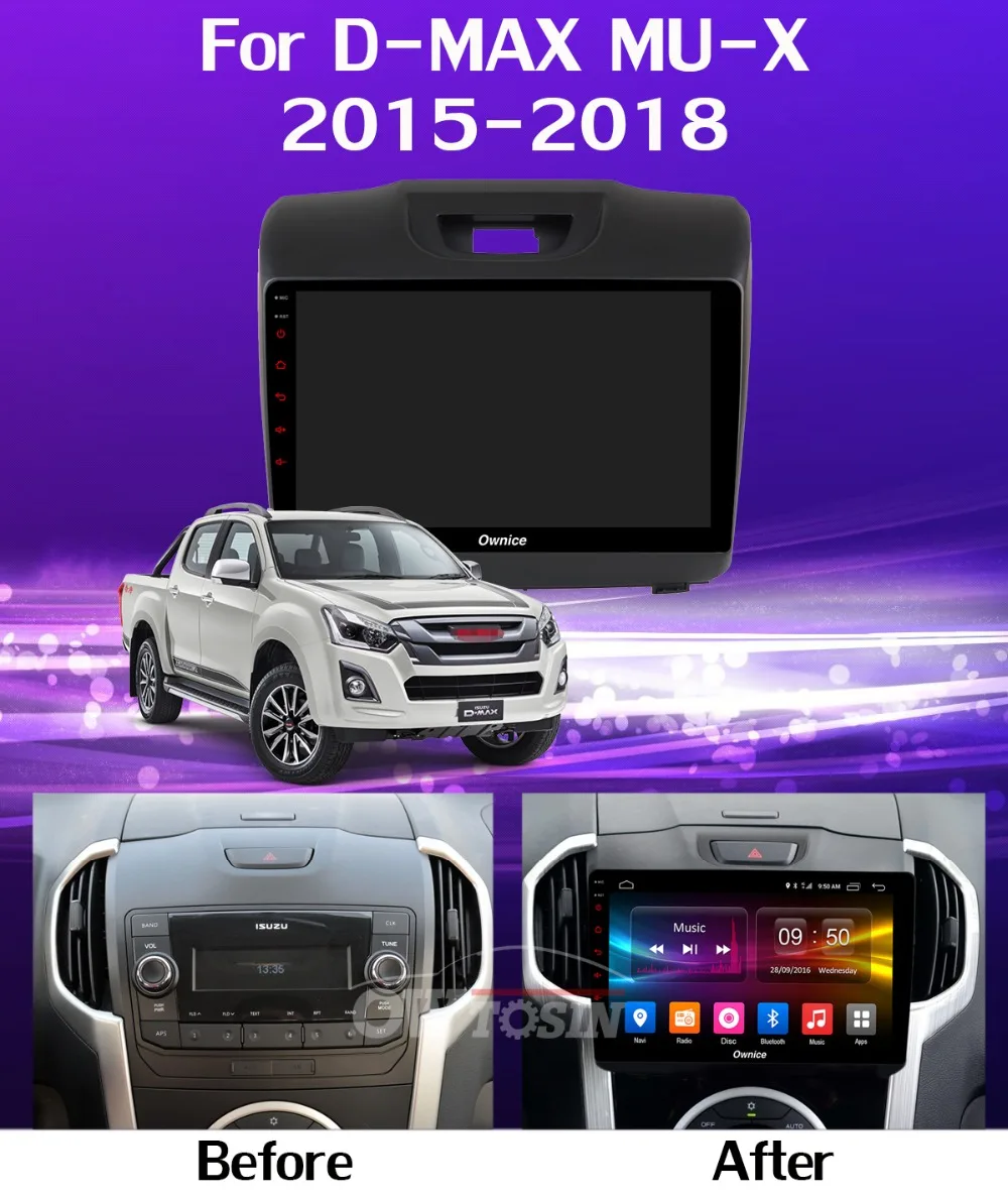 1Din " 360 ° панорамный автомобильный dvd-плеер Android gps для Isuzu D-max MU-X Chevrolet Trailblazer Colorado LT S10 автомобильный DSP Carplay 4G