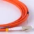 AMPCOM LC to LC Fiber Patch Cable Multimode Duplex - 50/125um OM2 - LC/UPC to LC/UPC