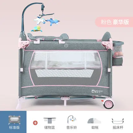 A1 Coolbaby детская кроватка многофункциональная Складная портативная Детская кроватка Колыбель для кроватки - Цвет: A1