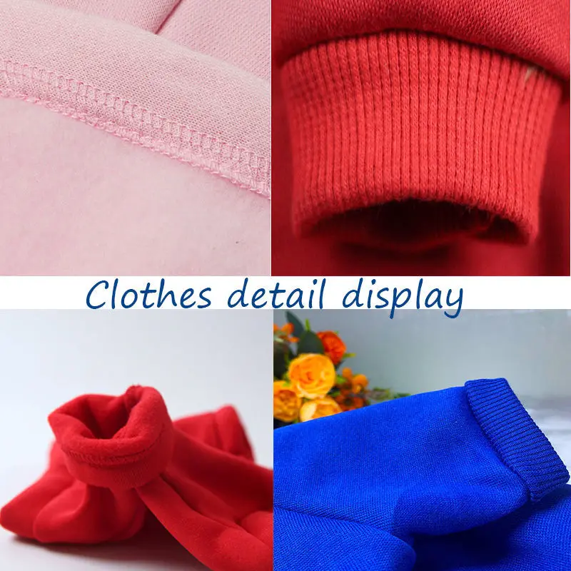 Dog Jacket Coat Hoodies Sweatshirt Pet Clothes For Samll Medium Large Dogs Labrador French Bulldog Yorkshire Outfit S-9XL