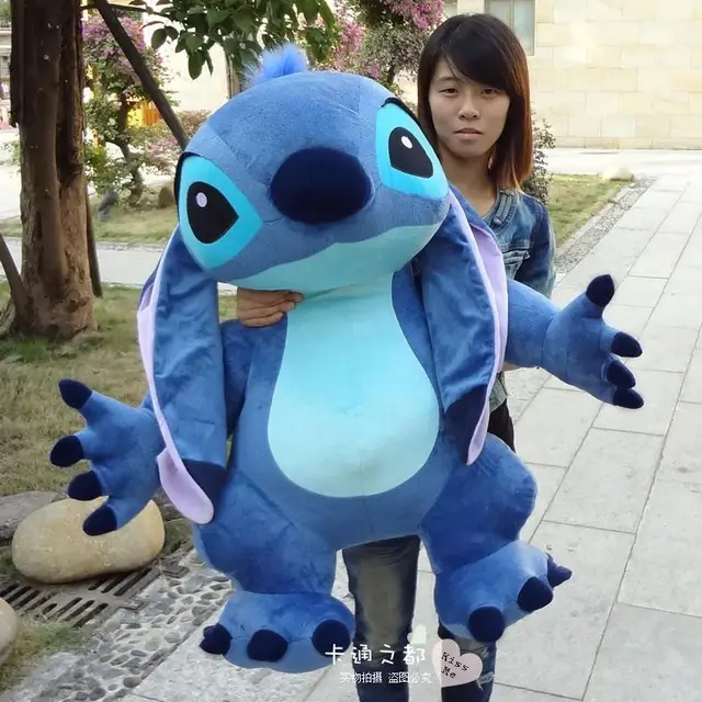 90cm Giant Stitch Plush Toy Doll Disney Stuffed Big Stitch Plush Figure