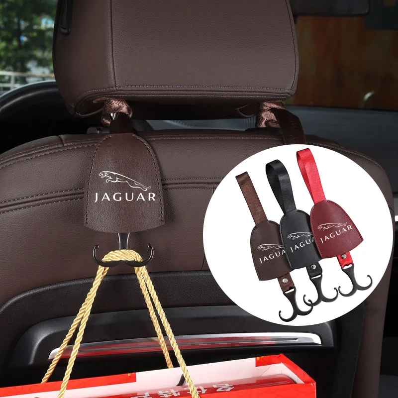 Автомобильный держатель кожаный крюк для заднего сиденья внутренние детали Jaguar