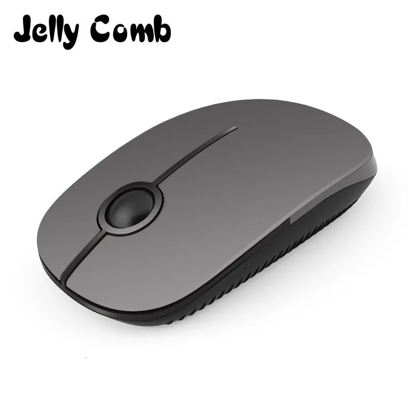 Jelly Comb 2.4G Wireless Mouse Silent Click Noiseless Mouse for Laptop Notebook PC USB