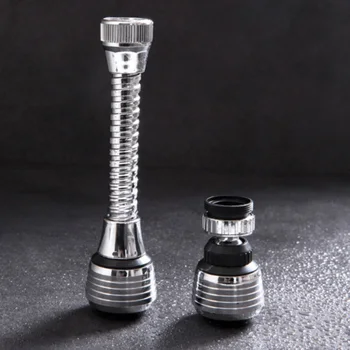 

ABS 360 Degree Water Bubbler Swivel Faucet Aerator Head Saving Tap Device Adapter Faucet Aerator Water Saving Tap Device.