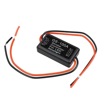 

Rear-end Preventing Strobe Car Controller 12V GS100A Stop Light Module Box Anti-interference