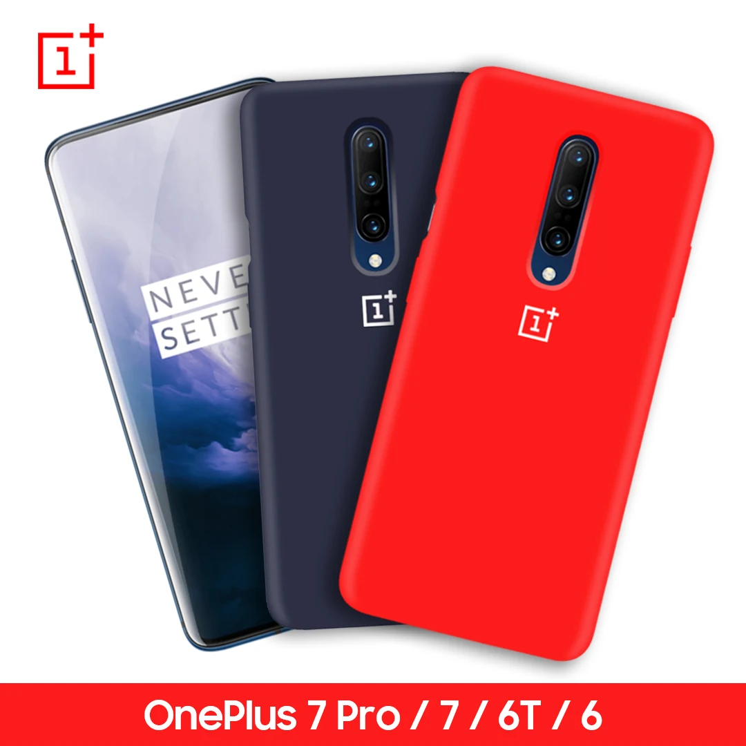 Чехол для Oneplus 7 Pro,, официальный, силиконовый, мягкий, ультра тонкий, ударопрочный, полный, защитный чехол для Oneplus One Plus 6 6T 7T Pro, чехол