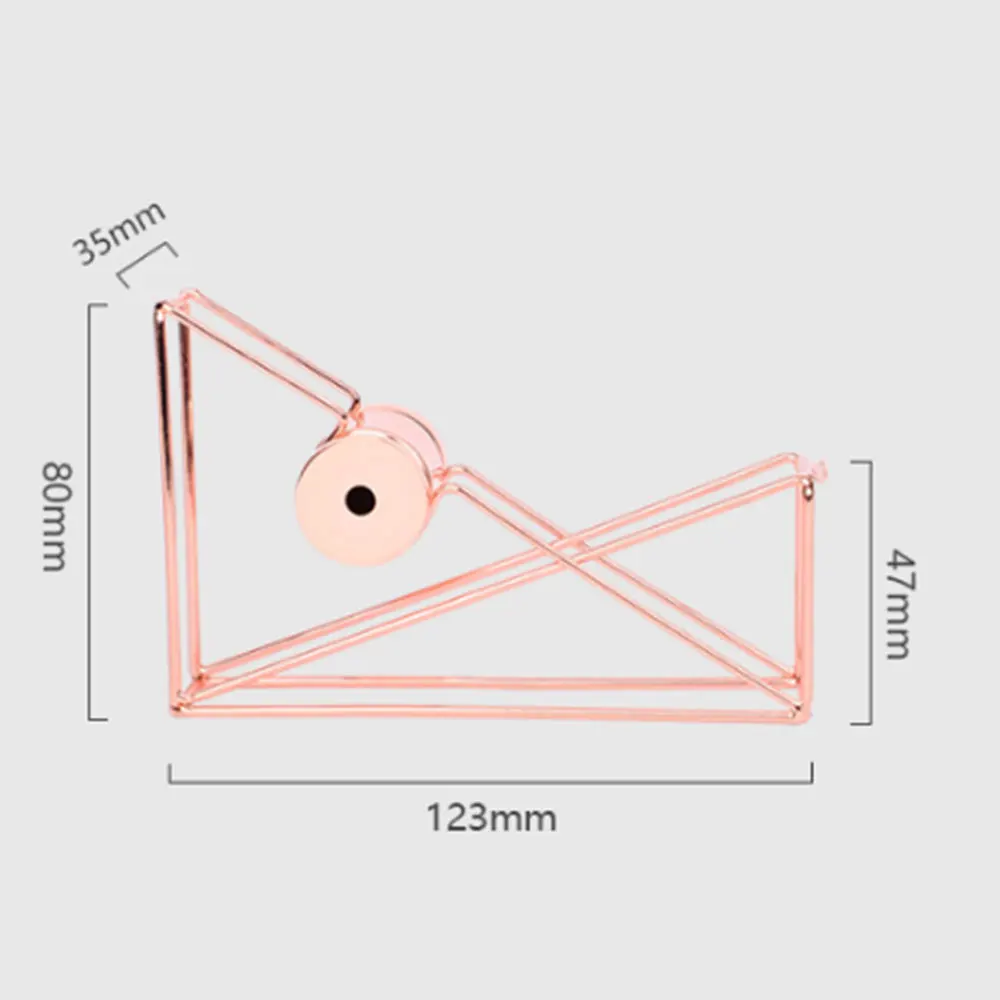 Creative Tape Cutter Metal Organizer Supplies Gift Office Washi Tape Storage Home Tape Dispenser Stationery School