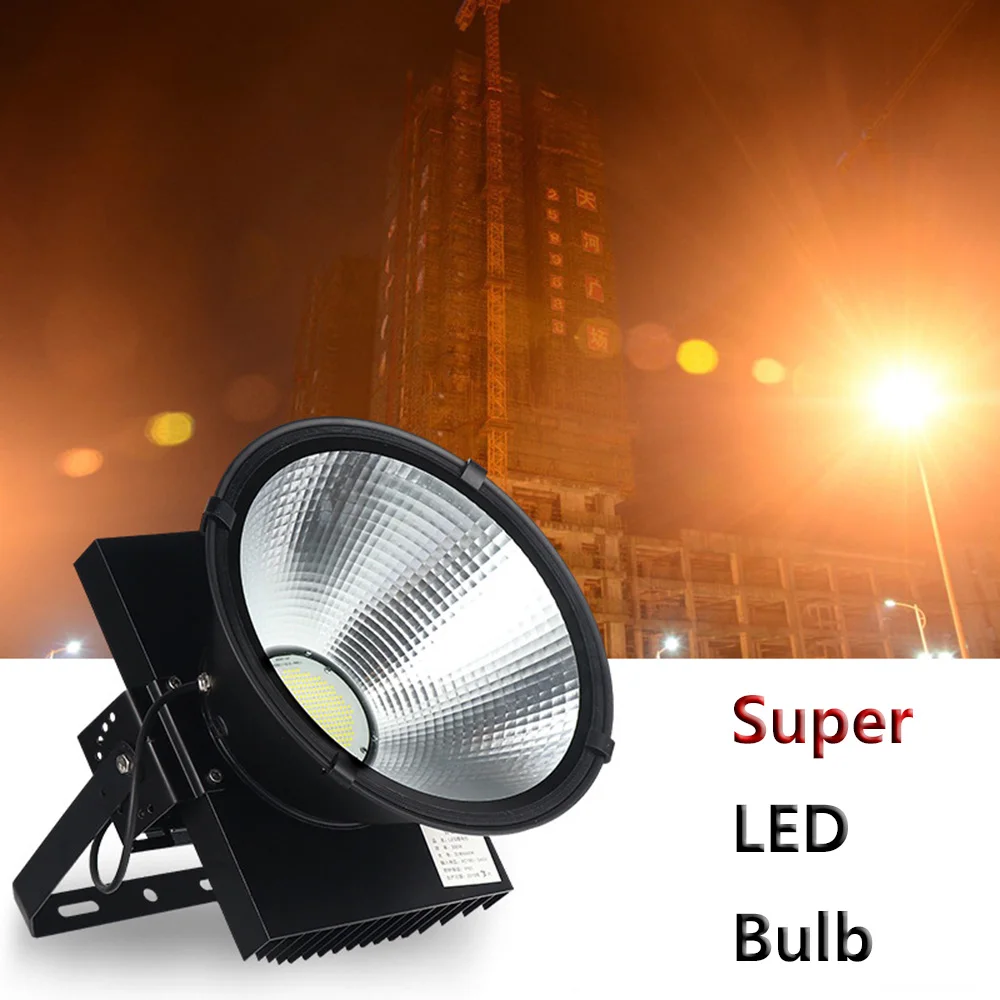 300 Вт 400 500 600 800 1000 1500 SMD светодиодная лампочка прожектор IP66 для наружных