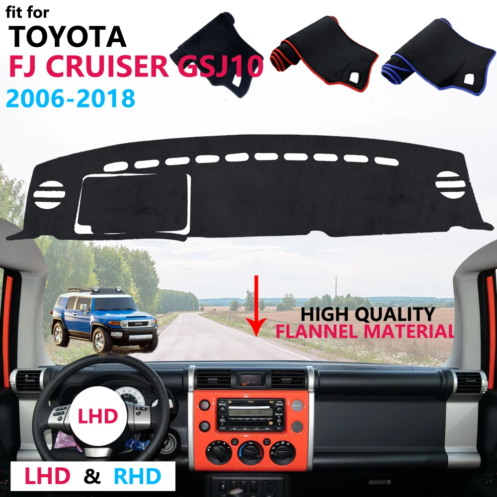 Панель защитная Накладка для Toyota FJ Cruiser 2006 ~ 2018 GSJ10 коврик от солнца Dashmat анти УФ 2007