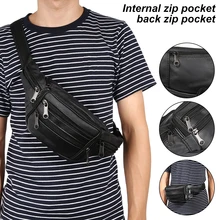 Короткая дизайнерская мужская поясная сумка из натуральной кожи, многофункциональная поясная сумка, Мужская мягкая поверхность, поясная сумка, сумка для путешествий, ремень, кошельки