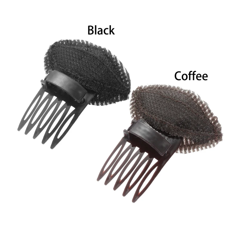 Forehead Hair Volume Fluffy Puff Sponge Pad Clip Comb Insert Tool Base DIY Styling Princess Styling Increased Hair Sponge Pad hair clips hair accessories