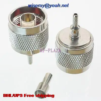 

DHL/EMS 200pcs Connector N male plug window crimp RG174 RG316 LMR100 cable Straight -A3