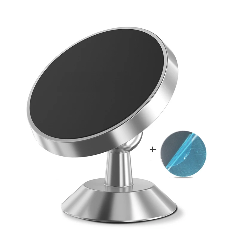 Silver dashboard Магнитный автомобильный телефон приборная панель мобильный телефон поворотный кронштейн для iPhone, для huawei Lite Магнитный воздушный отверстие ручка установка - Цвет: Silver dashboard