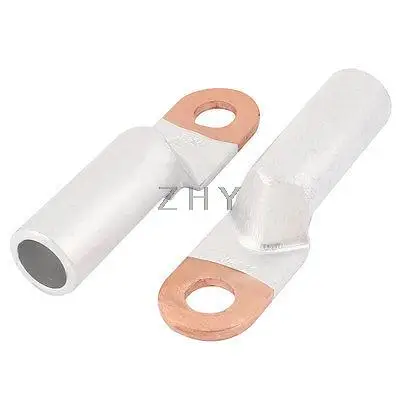 

2PCS Compression Aluminum Copper Bimetal Terminal Lug 17mm Ring for 5/8 Stud