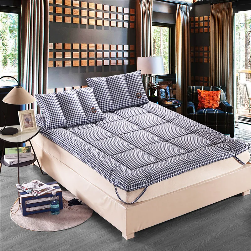 

Hotel Bedding Thick stereo a Velvet Mattress Foldable Pad Comfortable Soft Factory Direct