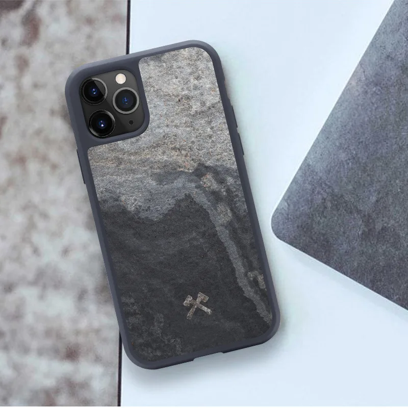 Настоящий камень чехол для телефона для iphone 11 Карбон все включено iphone 11 pro max X XS max камень чехол для телефона текстура уникальный