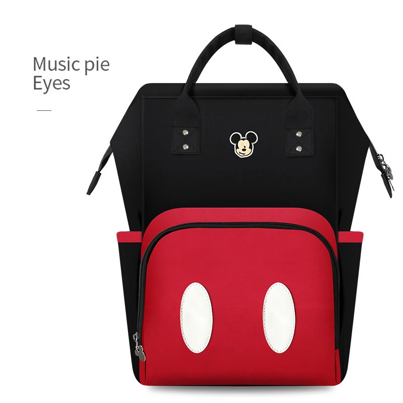 

Disney Mummy bag Multi-function Large Capacity Waterproof Backpack Female Pregnant Women Package Diaper Backpack Cartoon