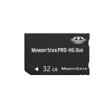 Оригинальная высокоскоростная карта памяти Pro Duo 32GB для камеры телефона psp