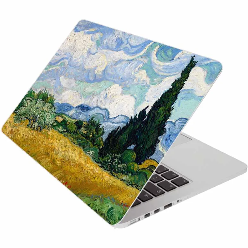 Пшеничное поле Ван Гог масляной живописи ноутбука Наклейка на MacBook Pro Air retina 11 12 13 15 дюймов Mac полное покрытие кожи ноутбука