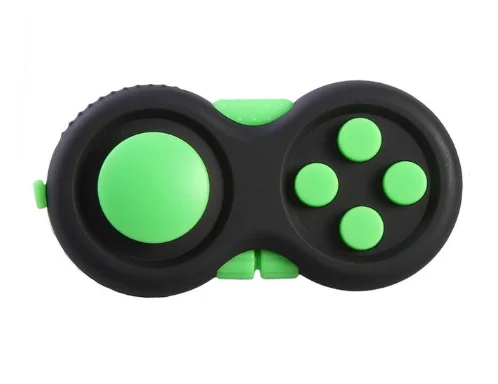 Новая волшебная подушка в виде кубика геймпад детские настольные игрушки игровые контроллеры для снятия стресса у взрослых СДВГ снимает сдавливание детей - Цвет: green