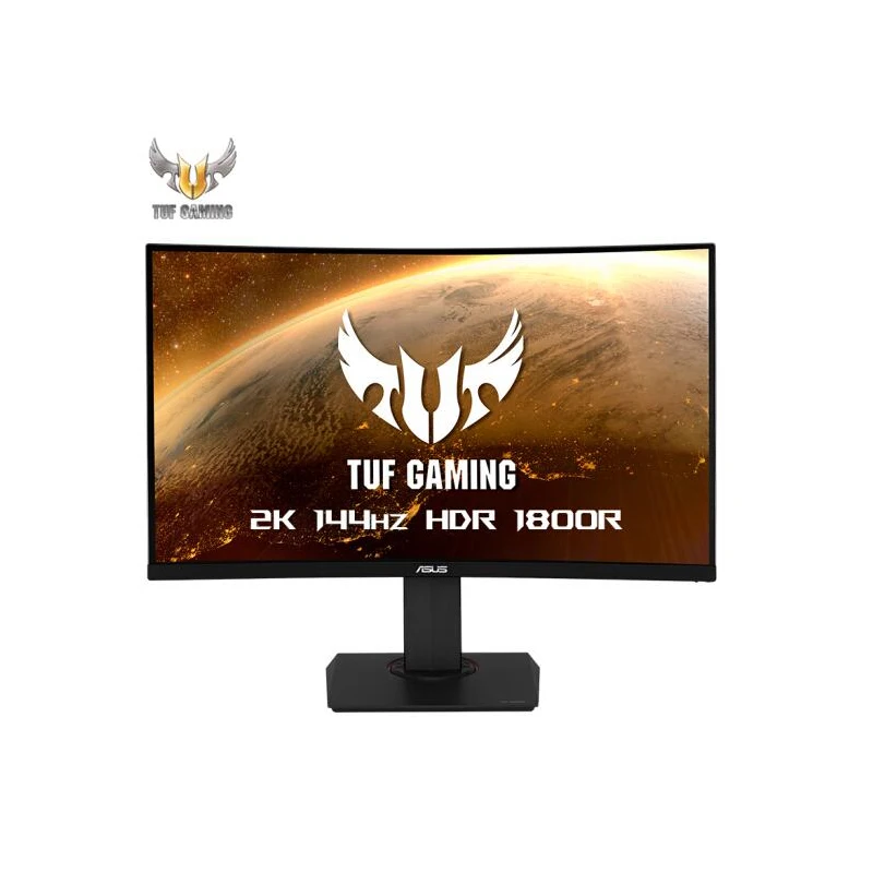 ASUS ROG Strix XG32VQ 31,5 Дюймов изогнутый 2K игровой монитор 144 Гц Быстрый рефракт IMAX экран Aura Sync FreeSync™125% sRGB
