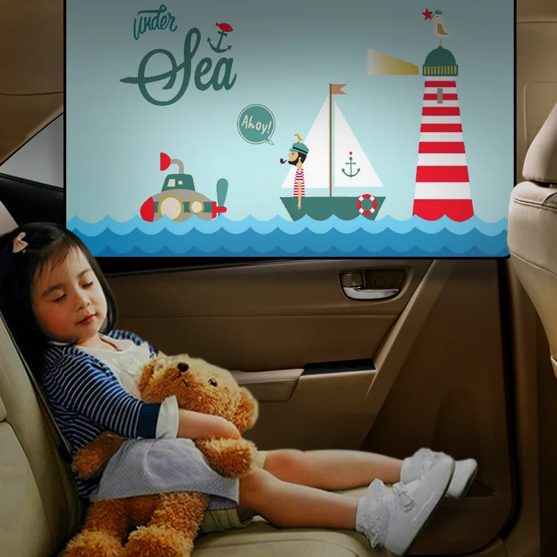 

Car cartoon style With Uv Protection Sunshade Car Window Sunshade Upgarde Car Side windows
