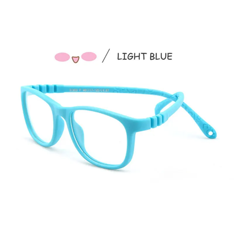 blue light filter glasses Baby Eyewear Kids Glasses Children Boy Girls Computer Transparent Anti Reflective Eyeglasses UV400 For  0-4 Years Old blue blocker glasses Blue Light Blocking Glasses