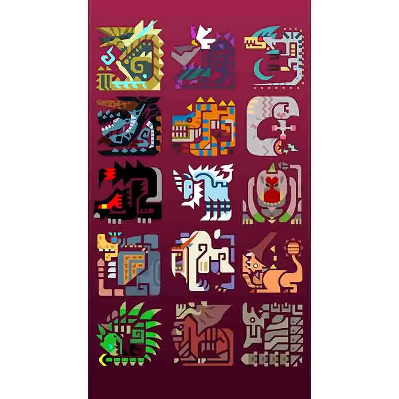 

PC Games Action Figure ICE Borne Playmat Desk Gaming Mouse Pad Monster Hunter World Board Game Pad Action Figure