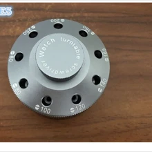 Высококачественная вращающаяся Отвертка из нержавеющей стали Нескользящая подставка вмещает 9 отверток для ремонта часов