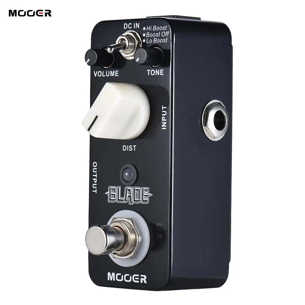 MOOER MD1 лезвие гитара с эффектом искажения педаль эффектов с 3 режимами работы тяжелый металлический эффект для электрических музыкальных инструментов