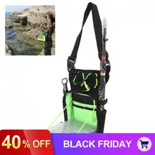 17x6x22 см многофункциональная нагрудная Рыболовная Сумка Встроенная коробка для приманки большая емкость Рыболовная Приманка Удочка катушка снасти поясная сумка